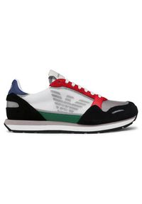 Emporio Armani Sneakersy X4X537 XM678 N640 Kolorowy. Materiał: materiał. Wzór: kolorowy #4