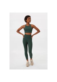 GIRLFRIEND COLLECTIVE - Damskie legginsy 7/8 Girlfriend Collective Compressive High-Rise. Kolor: zielony #1