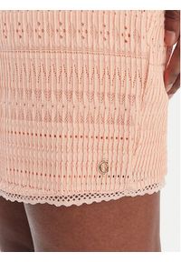 Guess Sukienka codzienna W6GK15 K2950 Pomarańczowy Slim Fit. Okazja: na co dzień. Kolor: pomarańczowy. Materiał: syntetyk. Typ sukienki: proste. Styl: casual #4