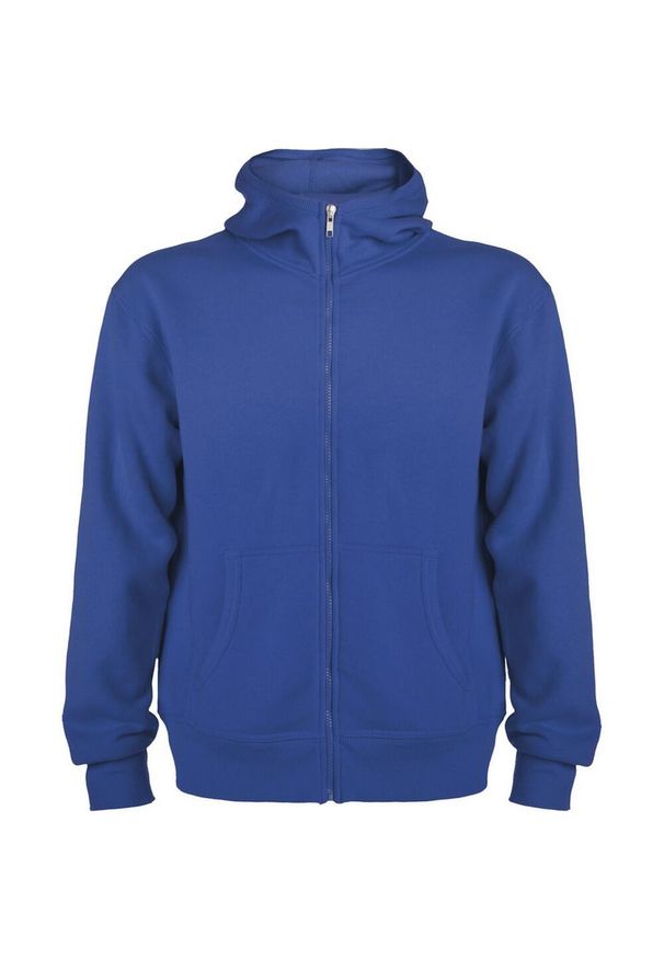 ROLY - Męska Bluza Z Kapturem Montblanc Full Zip. Typ kołnierza: kaptur. Kolor: niebieski. Sport: turystyka piesza