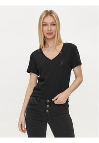 Replay T-Shirt W3084.000.20994 Czarny Regular Fit. Kolor: czarny. Materiał: bawełna