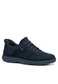 Geox Sneakersy U Nebula 2.0 Plus U56MXB 00022 C4002 Granatowy. Kolor: niebieski. Materiał: zamsz, skóra