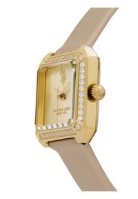 U.S. Polo Assn. Zegarek Brigitte USP8478YG Złoty. Kolor: złoty. Materiał: skóra #3