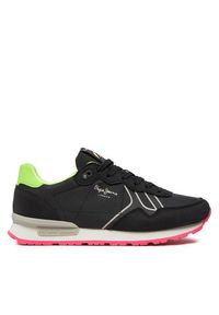 Sneakersy Pepe Jeans. Kolor: czarny
