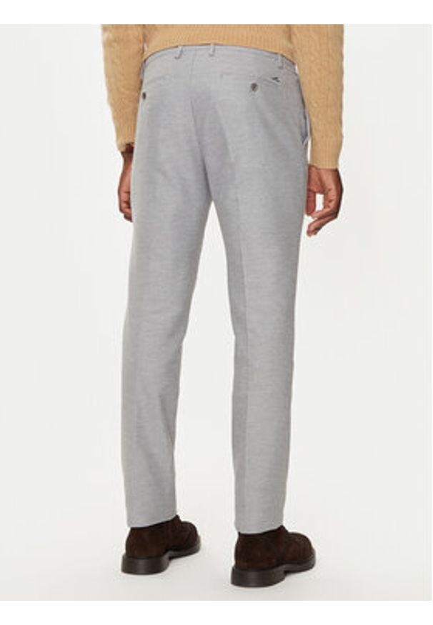 PAUL & SHARK - Paul&Shark Chinosy 14314061 Szary Slim Fit. Kolor: szary. Materiał: bawełna