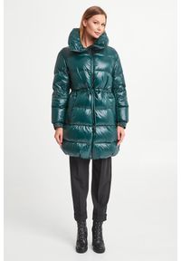 Sportmax Code - Płaszcz puchowy Uccio SPORTMAX CODE. Materiał: puch, guma. Wzór: aplikacja #4
