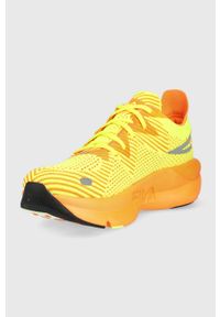 Fila buty do biegania Shocket Run kolor pomarańczowy. Zapięcie: sznurówki. Kolor: pomarańczowy. Materiał: tworzywo sztuczne, guma. Szerokość cholewki: normalna. Sport: bieganie #3