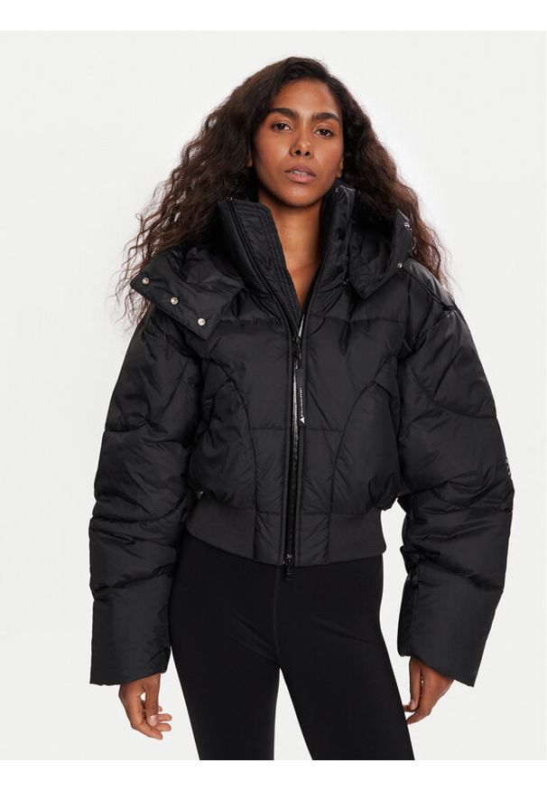 Adidas by Stella McCartney - adidas by Stella McCartney Kurtka zimowa JW2027 Czarny Loose Fit. Kolor: czarny. Materiał: syntetyk. Sezon: zima