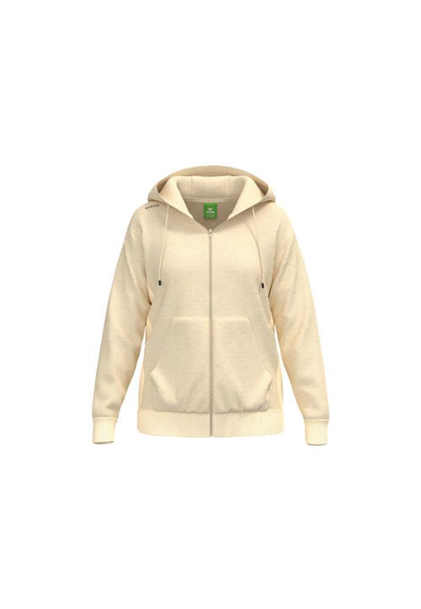 ERIMA - Damska kurtka z kapturem Erima TS. Typ kołnierza: kaptur. Kolor: beżowy