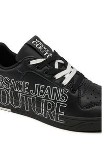 Versace Jeans Couture Sneakersy Starlight 77YA3SJ5 Czarny. Kolor: czarny. Materiał: skóra #4