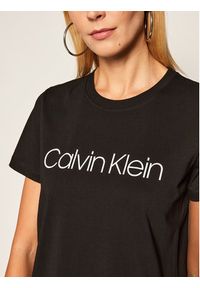 Calvin Klein T-Shirt Core Logo K20K202142 Czarny Regular Fit. Kolor: czarny. Materiał: bawełna #3