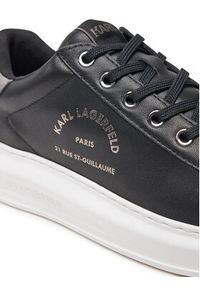 Karl Lagerfeld - KARL LAGERFELD Sneakersy KL62538K Czarny. Kolor: czarny. Materiał: skóra #3