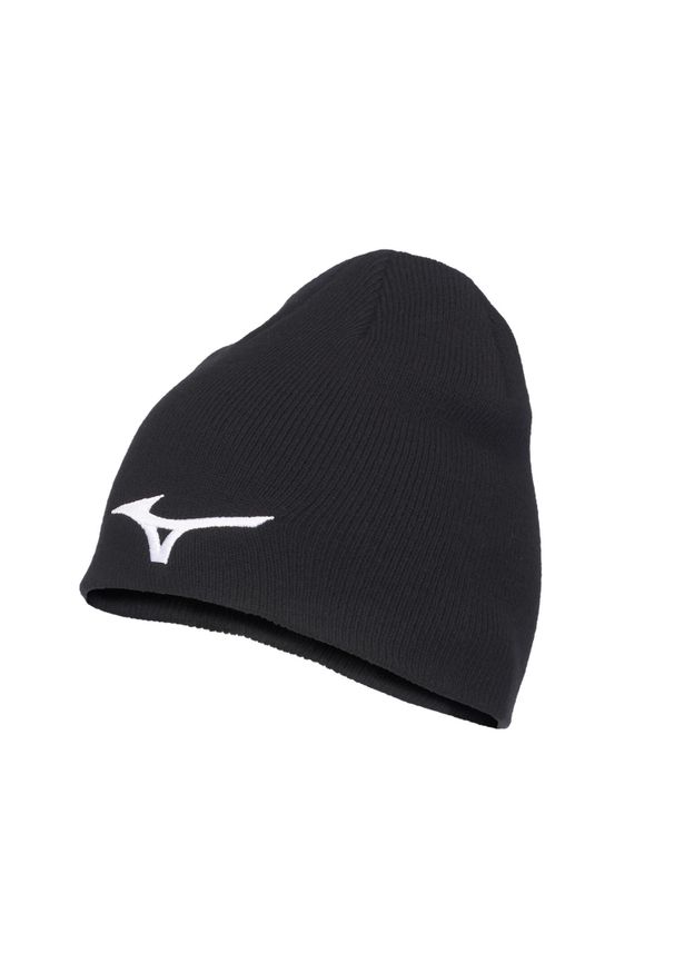 Czapka Mizuno Promo Beanie. Kolor: czarny. Styl: sportowy