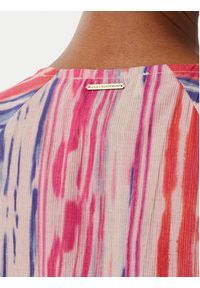 LOLA CASADEMUNT Sukienka letnia LS2616154 Różowy jasny Regular Fit. Kolor: różowy. Materiał: bawełna. Sezon: lato #3