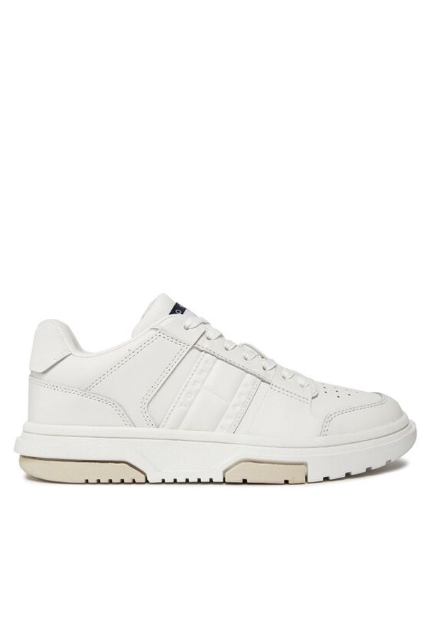 Tommy Jeans Sneakersy EN0EN02475 Biały. Kolor: biały. Materiał: skóra