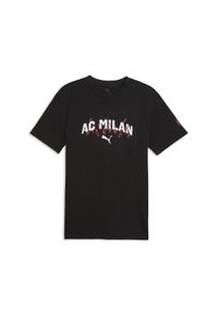 Puma - Męska koszulka AC Milan FtblCulture PUMA. Kolor: czarny, wielokolorowy, biały. Sport: piłka nożna #1