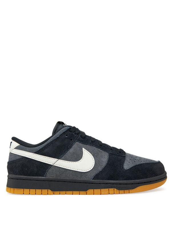 Nike Sneakersy DUNK LOW RETRO SEHQ1931 Czarny. Kolor: czarny. Materiał: zamsz, skóra