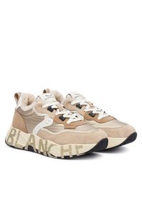 Voile Blanche Sneakersy Club105 FUR. 2019460-03 Beżowy. Kolor: beżowy. Materiał: zamsz, skóra #3