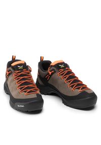 Salewa Trekkingi Ms Wildfire Leather 61395 7953 Brązowy. Kolor: brązowy. Materiał: skóra, zamsz. Sport: turystyka piesza #8