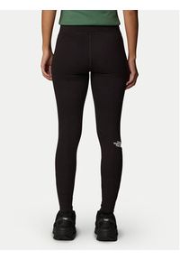 The North Face Legginsy Simple Dome NF0A8C1X Czarny Slim Fit. Kolor: czarny. Materiał: bawełna #4