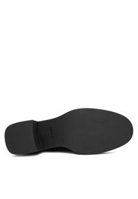 Hugo - HUGO Botki Nalie 50552697 Czarny. Kolor: czarny. Materiał: skóra #6