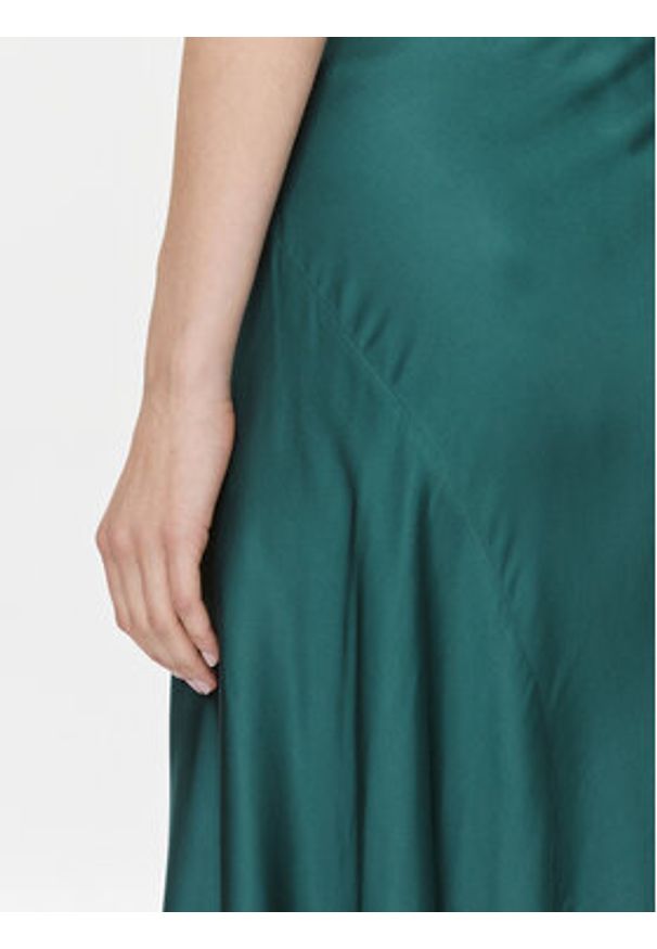 Samsoe & Samsoe - Samsøe Samsøe Spódnica midi Victoria Bias F23300149 Zielony Regular Fit. Kolor: zielony. Materiał: wiskoza