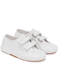 Sneakersy dla dzieci Superga 2750 White. Okazja: na co dzień. Kolor: biały. Materiał: guma, skóra. Szerokość cholewki: normalna #2