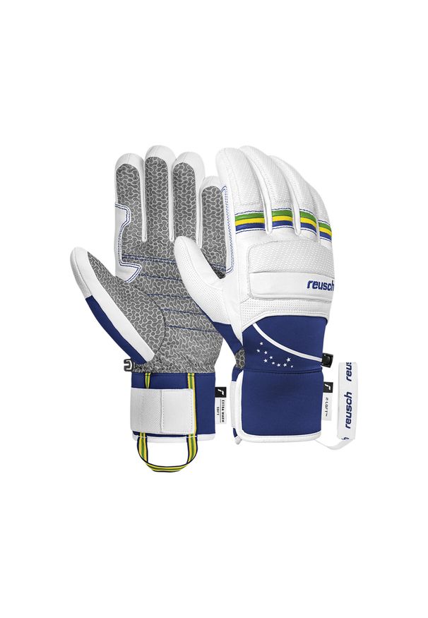 Rękawice narciarskie Reusch Lucas Braathen. Kolor: niebieski, wielokolorowy, biały. Sport: narciarstwo