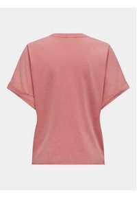 only - ONLY T-Shirt Lucy 15316637 Różowy Regular Fit. Kolor: różowy. Materiał: bawełna #4