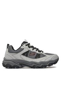 skechers - Trekkingi Skechers. Kolor: szary. Sport: turystyka piesza