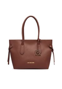 Love Moschino - LOVE MOSCHINO Torebka JC4059PP1PLL0200 Brązowy. Kolor: brązowy. Materiał: skórzane #6