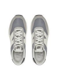 New Balance Sneakersy GS370AH Szary. Kolor: szary. Materiał: skóra, zamsz #3
