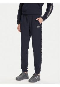 EA7 Emporio Armani Dres 7W000789 AF18880 MB235 Granatowy Regular Fit. Kolor: niebieski. Materiał: syntetyk #4