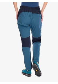 Spodnie trekkingowe damskie Rab Torque Pants. Kolor: wielokolorowy, niebieski, czarny