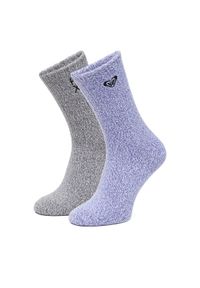 Roxy Skarpety CEO_AS_ROXY_06_W_AW25 (2 PACK) mix Szary. Kolor: szary. Materiał: poliester, materiał