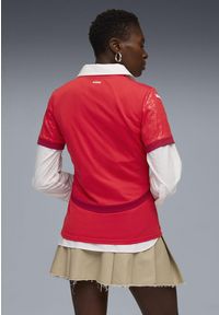 Puma - Damska koszulka domowa kobiecej reprezentacji Szwajcarii Team 2025 PUMA. Kolor: czerwony