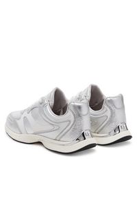 MICHAEL Michael Kors Sneakersy Riley 43S5RLFS1M Srebrny. Kolor: srebrny. Materiał: skóra #4