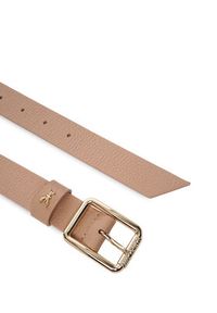 Patrizia Pepe Pasek Damski CW6408/L001-R874 Beżowy. Kolor: beżowy. Materiał: skóra #2
