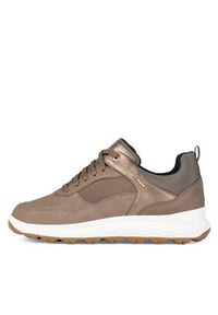 Geox Sneakersy D Spherica 4x4 B Abx D3626D 0767B C6W9H Beżowy. Kolor: beżowy. Materiał: materiał