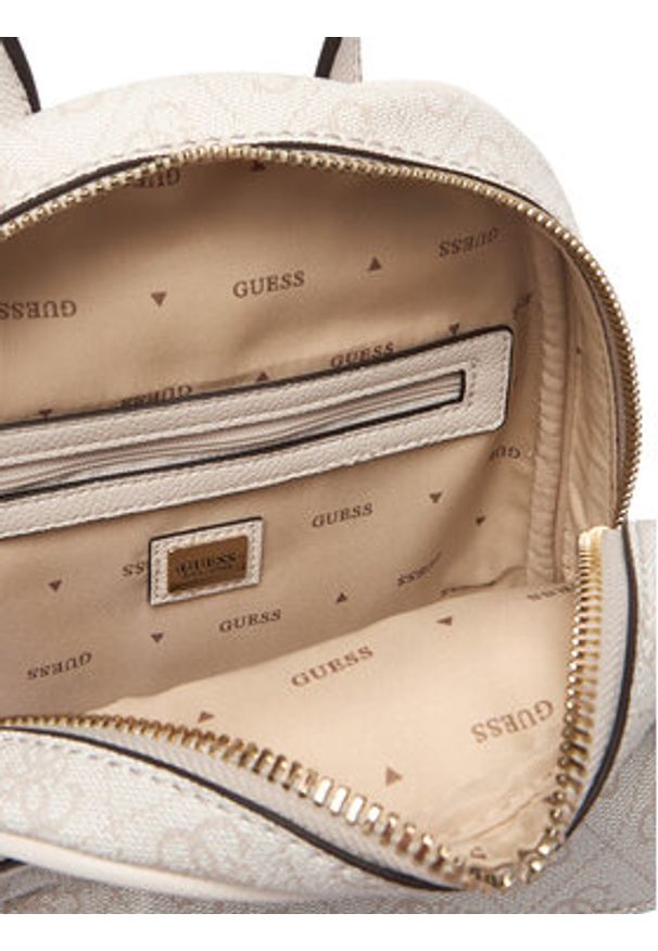 Guess Plecak Manhattan II HWSG71 18320 Beżowy. Kolor: beżowy. Materiał: skóra