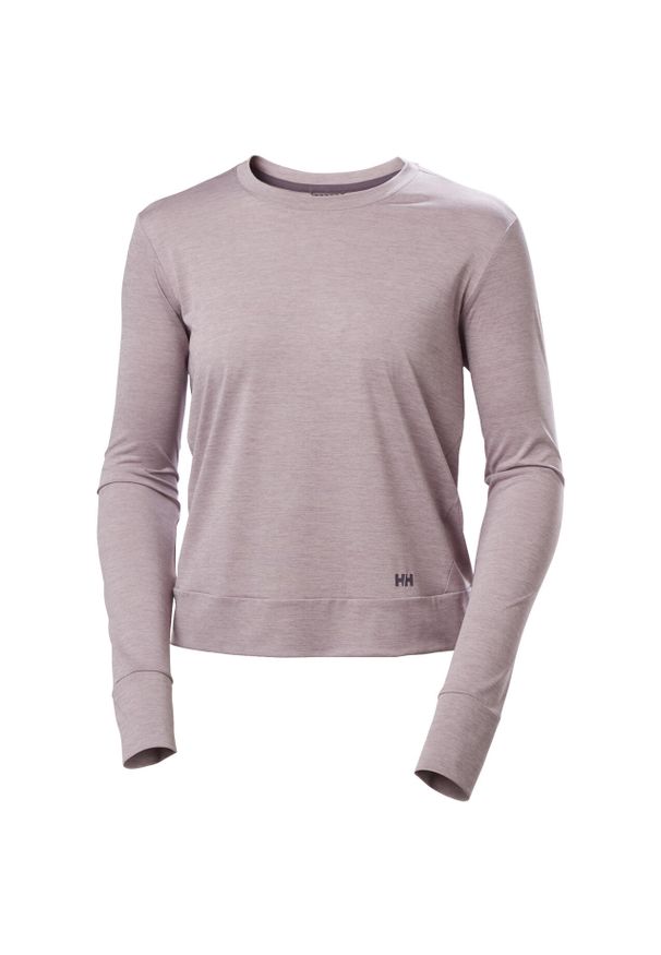 Bluza damska Helly Hansen Slav. Kolor: fioletowy. Długość rękawa: długi rękaw. Długość: długie