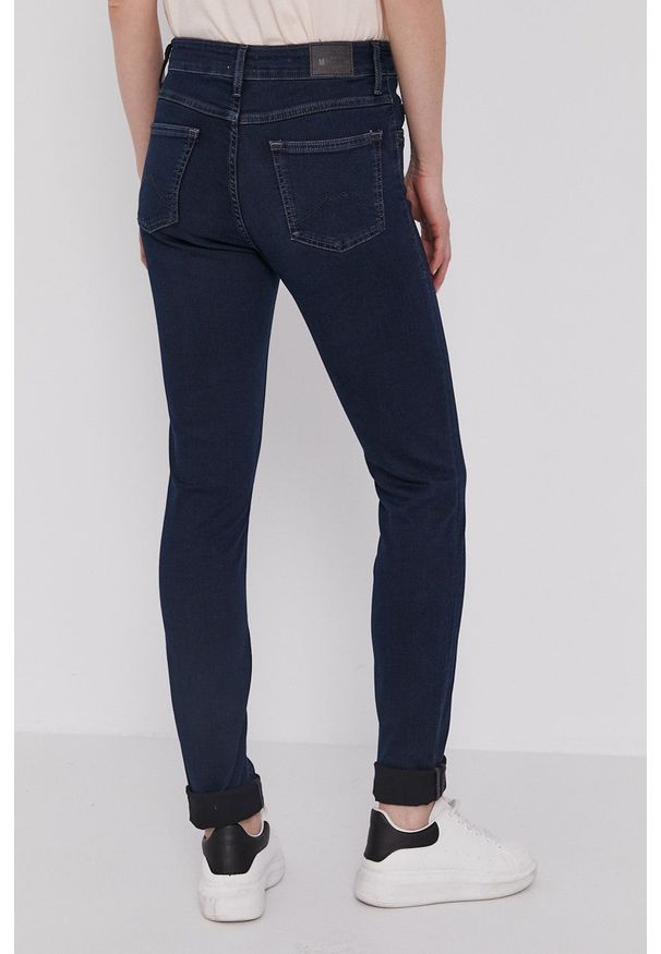 Mustang Jeansy Sissy Slim S&P damskie medium waist. Kolor: niebieski