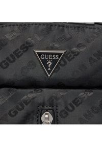 Guess Saszetka Glassic Eco Mini-Bags HMGLAC P4107 Czarny. Kolor: czarny. Materiał: materiał