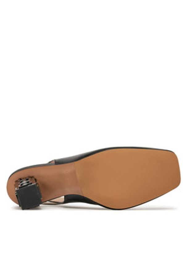 Liu Jo Sandały Jennifer 12 SA5019 PX460 Czarny. Kolor: czarny. Materiał: skóra