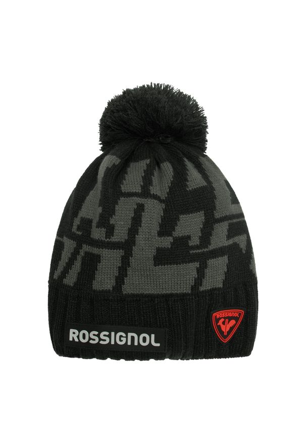 Czapka zimowa męska Rossignol Hero Pompon. Kolor: czarny. Sezon: zima