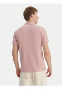 Napapijri Polo E-Clanis NP0A4ID3 Różowy Regular Fit. Typ kołnierza: polo. Kolor: różowy. Materiał: bawełna #4