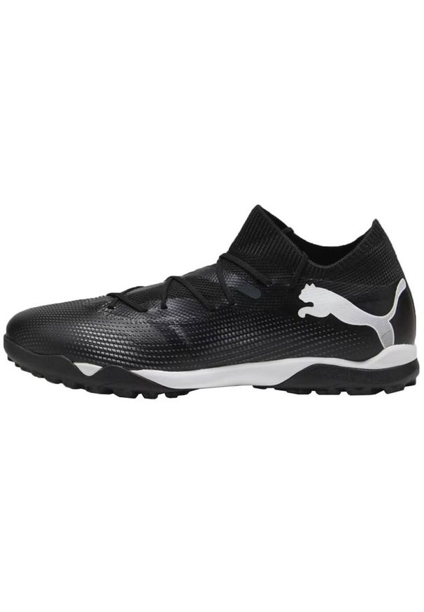 Puma - Męskie Buty Piłkarskie Future 7 Match TT 107720 Outdoor. Kolor: czarny. Sport: outdoor, piłka nożna