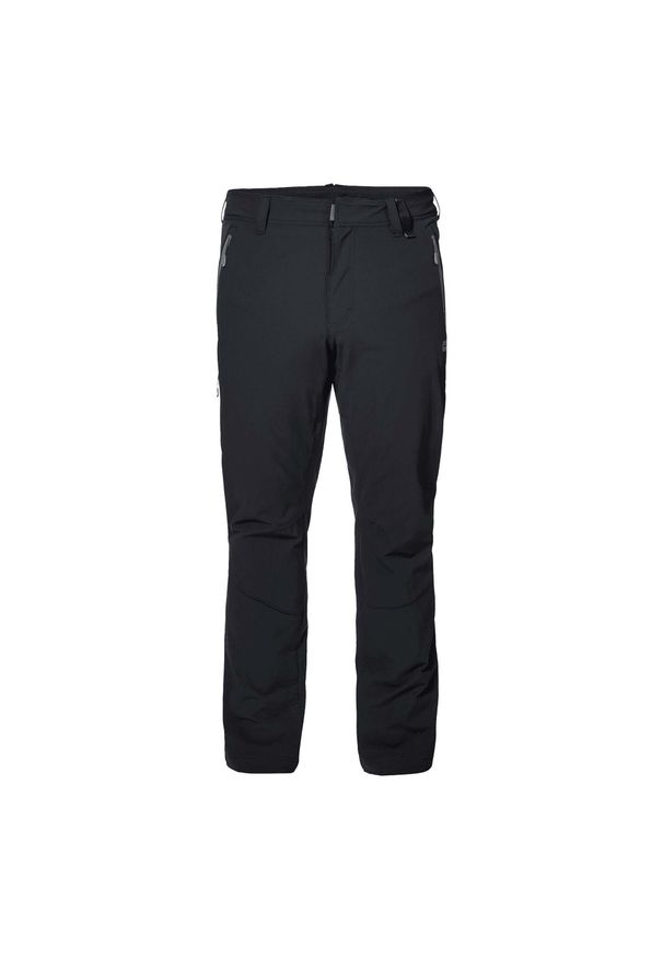 Spodnie softshell męskie Jack Wolfskin Activate XT. Kolor: czarny. Materiał: softshell. Sezon: lato. Sport: turystyka piesza