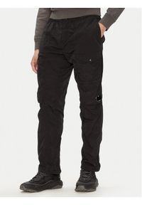C.P. Company Spodnie materiałowe 18CMPA063A005904G Czarny Regular Fit. Kolor: czarny. Materiał: syntetyk