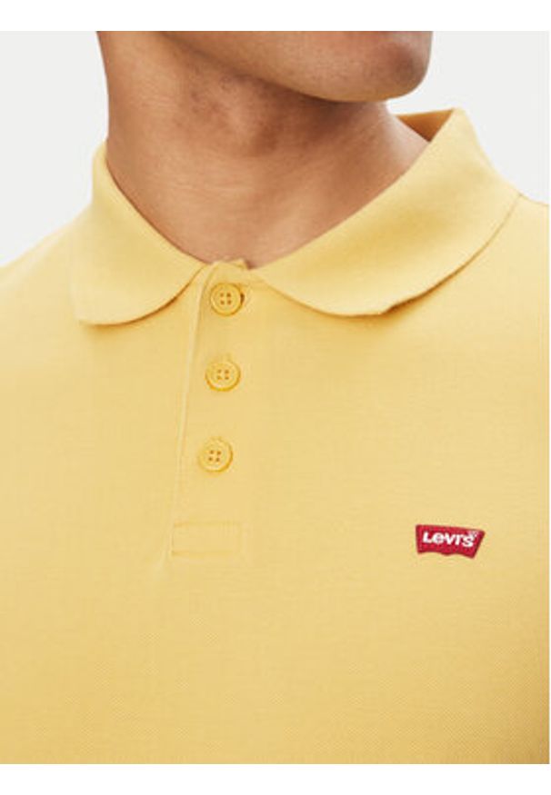 Levi's® Polo 35883-0231 Żółty Regular Fit. Typ kołnierza: polo. Kolor: żółty. Materiał: bawełna